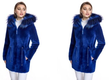Real fox fur coats